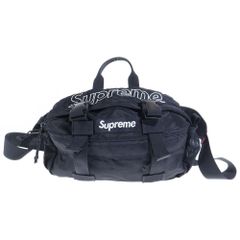 Supreme ブラック ボディバッグ2020 - メルカリ