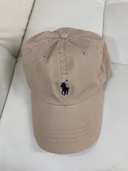 送料無料★POLO RALPH LAUREN ポロ　ラルフローレン★キャップ　帽子★ONE SIZE ベージュ　#80422scapD