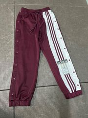 希少ブラックピンク着用 adidas アディブレイク トラックパンツ ピンク