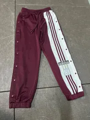 ⭐︎ 古着 adidas アディカラー クラシック アディブレイク トラック パンツ バーガンディ