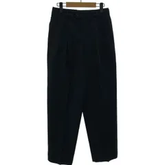 【中古】　COMME des GARCONS　スラックス　ウールパンツ　ジップフライ　無地　ツータック　日本製　ドメスティック　古着　/1156のサムネイル
