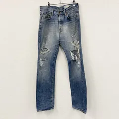 GAP　ギャップ　デニムパンツ/ジーンズ　ボタン開き　インディゴ　W33サイズ　古着
