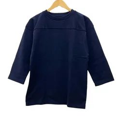 BEAMS PLUS ビームス プラス コットン フットボール Tシャツ サイズM ネイビーのサムネイル