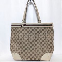 GUCCI トートバッグ PVC×レザー GGスプリーム 大容量 141624 - メルカリ