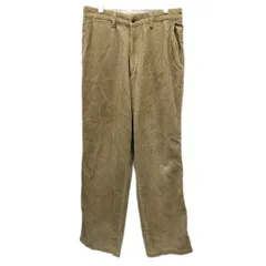 【中古】　Schott　コーデュロイパンツ　ボトムス　無地　細畝　ジップフライ　ワンポイント　ブランドロゴ　日本製　アメカジ　古着　/1586のサムネイル