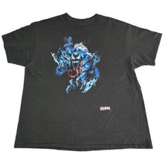 MARVEL 마블 VENOM 베놈 반소매 T셔츠 코믹스 캐릭터 블랙(맨즈 XXL) 중고 헌 옷 X9834