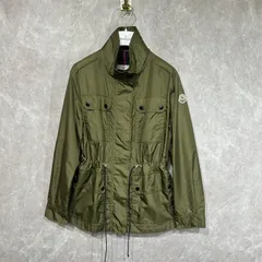 【極美品】 MONCLER モンクレール ナイロンジャケットAGDEカーキ０のサムネイル