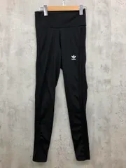adidas アディダス HC2067 スリーストライプ スリムフィットレギンス パンツ sizeOT/黒 ■■ レディース