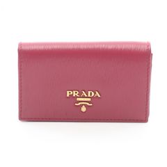 超お買い得⭐︎新品 PRADA サフィアーノキーケース6連 レッド リボン
