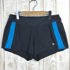 ✉️Women's M チャコール系 Mountain Hardwear ( マウンテンハードウェア ) ランニング ショーツ Runningu Shorts OL4549 Women's  化繊 ショーツ ショートパンツ ボトムス ウェア