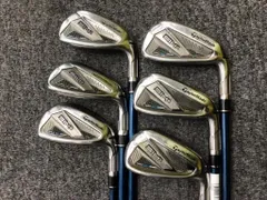 【中古】 テーラーメイド SIM2 MAX  7S アイアンセット IR TENSEI BLUE TM60(SIM2 IR) (フレックスR) メンズ 男性用 右利き 右用 Dランク ゴルフクラブ