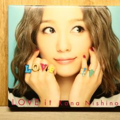 西野カナ LOVE it 初回生産限定盤 CD+DVD - メルカリ