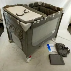 ポータブルベビーベッド  おむつ替えテーブル付  カトージのサムネイル