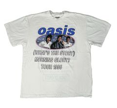 Oasis 96 tour Tシャツ ONEITA XL 白 - メルカリ