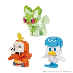 【公式】ナノブロック ポケットモンスター ポケモン ブロック ポケナノ おもちゃ ポケモンRS ナノブロック NBPM_R01 R02 R03 カワダのサムネイル