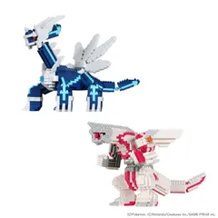 【公式】ナノブロック ポケットモンスター ポケモン ブロック ポケナノ ディアルガデラックス パルキアデラックス ナノブロック ポケットモンスター NBPM カワダのサムネイル