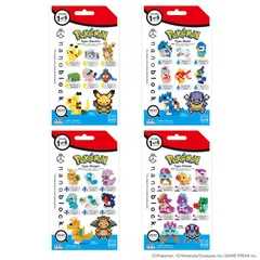 【公式】ナノブロック ポケモン ブロック ポケナノ ミニナノ タイプ電気 タイプ水 タイプドラゴン タイプ毒 ナノブロック ミニナノ ポケットモンスター NBMC カワダ