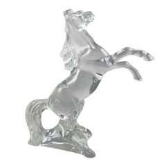 ユニコーン AHURA 陶器 置物 オブジェ 白馬 インテリア 222-1301