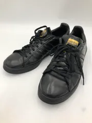 adidas アディダス FZ3645 キャンパス ローカット スニーカー size27.0cm/黒 ■■ レディース