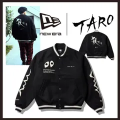 新品 未使用 ニューエラ 殺すな メルトン ヴァーシティジャケット ブラックL【NEW ERA TARO OKAMOTO】岡本太郎コラボ スタジャンのサムネイル