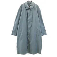 LANVIN ランバン 90s イタリア製 オールド ステンカラーコート 46 ブルーグレー メンズ 古着のサムネイル