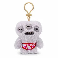 【公式】キーホルダー おもちゃ バッジ―シリーズ ぬいぐるみ きもかわ プレゼント ファグラーキーリング バッジ―シリーズ アノイド グレー 15705M Fuggler