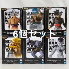 未開封 ドラゴンボール SOLID EDGE WORKS  THE出陣 フィギュア 6個セット LF4B46  f111