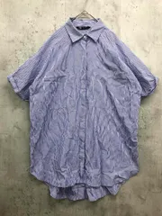 ZARA ザラ 8053/727/044 オーバーサイズ ロング丈 シャツ sizeXS/ブルー系 ■◆ レディース