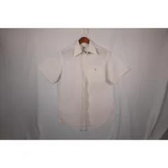 ラコステ 半袖 ボタンダウンシャツ ホワイト サイズ42 メンズ L相当 |