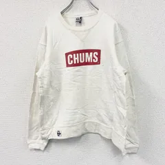 CHUMS チャムス　スウェット/トレーナー　白　ホワイト　Mサイズ　古着