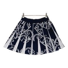 超美品）パーリーゲイツ、線画馬柄シリーズ、ニット素材、セットアップ