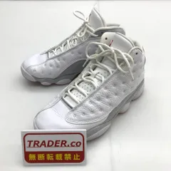 05w20024 ナイキ NIKE  AIR JORDAN 13 RETRO  ホワイト/グレー/レッド  25.0cm US7 UK6 EU40 中国製 メンズ  スニーカー  414571-160  【中古品】