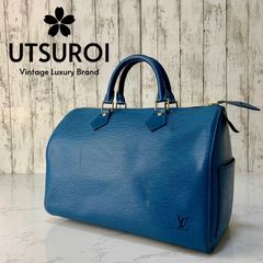 ルイヴィトン スピーディ 40 エピ ボストンバッグ ブルー 極美品】ルイヴィトン エピ スピーディ40 2WAY ボストンバッグ 6320