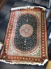 ペルシャ クム シルク カーペット/サイズ:250x250cm……isl8。 ペルシャ クム シルク カーペット/サイズ:250x250cm……isl8。 | Mercari