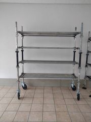 リス アルミコンテナ台車 5個 70×44㎝ - メルカリ