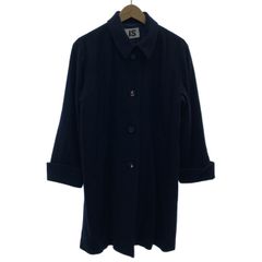 TOD'S(トッズ) ウール カシミヤ レザー コート 40 レディース 黒