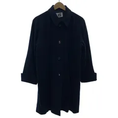 【中古】　ISSEY MIYAKE　ステンカラーコート　80s vintage　80年代　OLD　ロング丈　ウールコート　無地　日本製　ドメスティック　古着　/2497のサムネイル