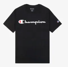 チャンピオン ユニセックス 半袖Tシャツ 黒 (未開封 新品)
