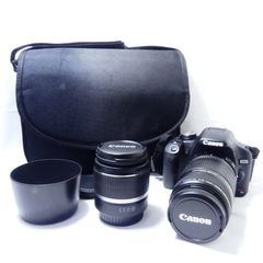 Canon EOS Kiss X2 ダブルズームキット+純正セミハードケース - メルカリ