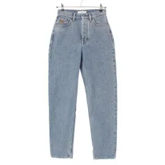 クロエ 26SS ダメージ加工 テーパード デニムパンツ ボトムス CHC26SDP3015140P24 アイスブルー 24【中古】のサムネイル