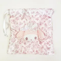 サンリオ マイメロディ ボアフェイス巾着 白いちごのティータイムシリーズ Sanrio