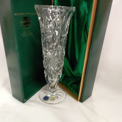 BOHEMIA ボヘミア クリスタル 花瓶 フラワーベース 専用箱付 ※ - メルカリ