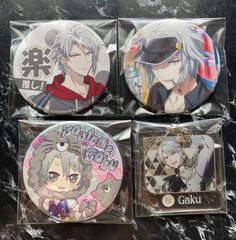 アイドリッシュセブン 八乙女楽 カード&缶バッジ 4点セット - メルカリ