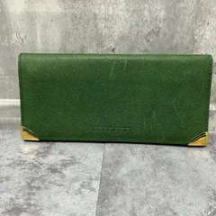 【GIVENCHY】ジバンシー 長財布 ロゴ入り ブランドロゴモチーフ レザー メンズ レディース グリーン 緑色 無地 レザーウォレット ブランド財布 フォーマルウォレット ゴールド金具デザインのサムネイル