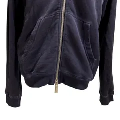 【送料無料】"Dsquared2 " Overdyed Zip Hoodie 関連イメージワード：モード 春秋 フーディー 退廃的 後染め ダブルジップ 製品染め ジップパーカー ネイビー フェード  Y/project Balenciaga  Bottegaのサムネイル