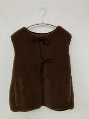 ZARA ザラ ベスト USA S ブラウン