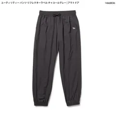 ニューエラ メンズ NEWERA ユーティリティー パンツ リフレクターラベル チャコールグレー UTILITY PT REF LABEL アウトドア