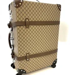 GUCCI×グローブトロッター GGスプリームキャリーバッグ キャリーケース 533621 ミディアムサイズ 78L前後 キャスター付 鑑定済み 正規品 グッチのサムネイル