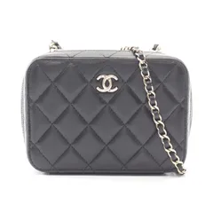 シャネル CHANEL ショルダーバッグ トレンディCC ミニ ブラック ラムスキン（羊革） マトラッセ トレンディCC ミニ チェーンショルダー レディース Used Aのサムネイル