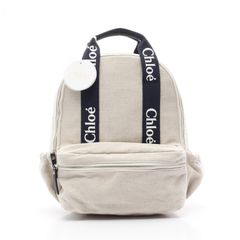 レア】Chloeクロエキッズバックパックリュック ピンクロゴテープ大人も